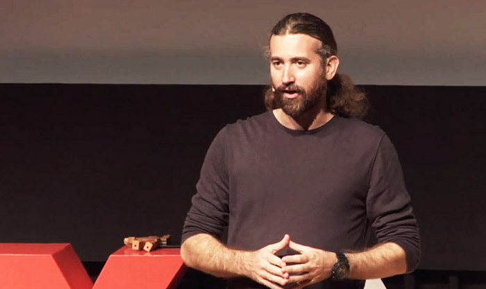 Thomas Ermacora speaks at TEDxNYIT in New York